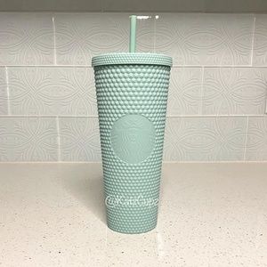 NWT Starbucks Studded Matte Mint Tumbler, Korea